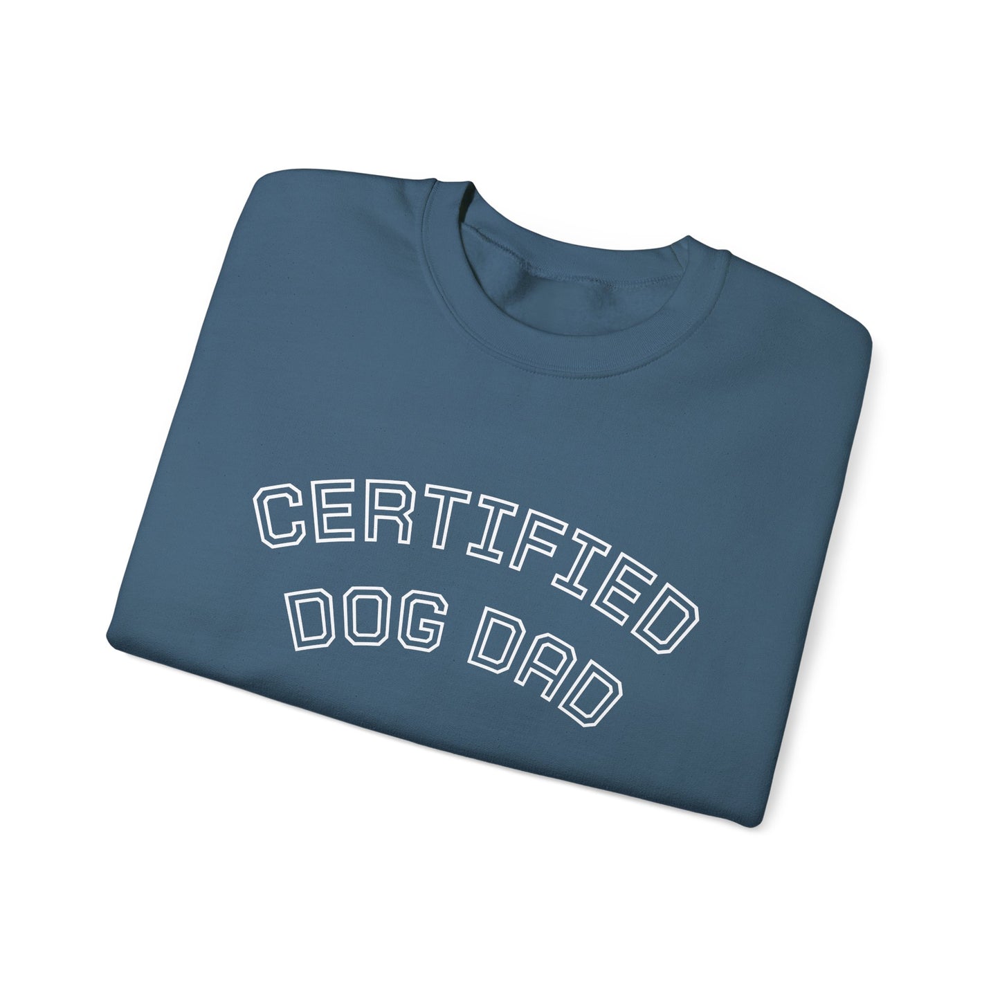 Certified Dog Dad Crewneck - Unisex Heavy Blend™