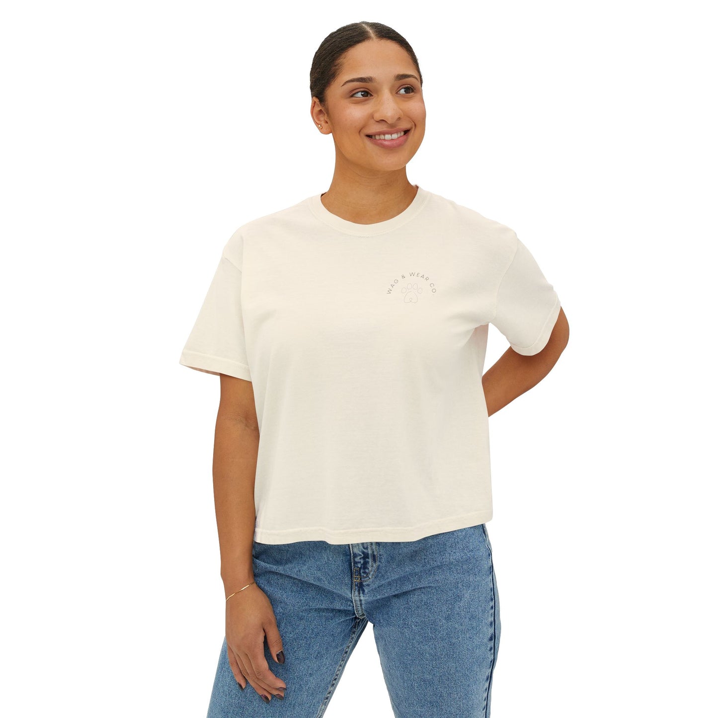 Dog Mom Boxy Tee