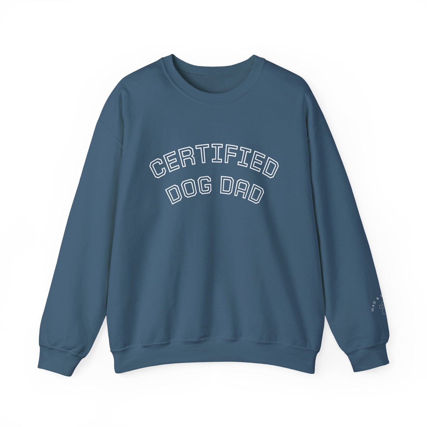 Certified Dog Dad Crewneck - Unisex Heavy Blend™