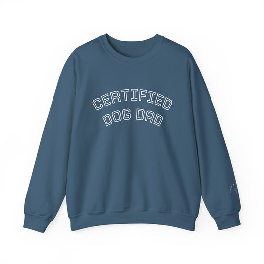 Certified Dog Dad Crewneck - Unisex Heavy Blend™