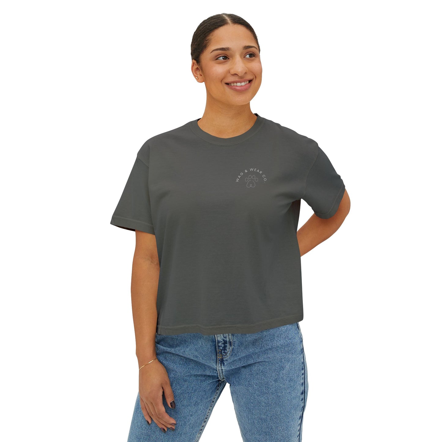 Dog Mom Boxy Tee